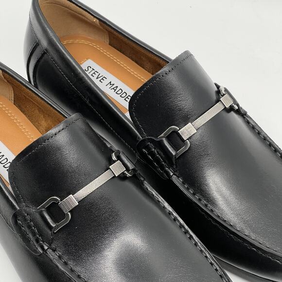 Steve Madden Privacy Black Loafers Men’s 8 main image 8